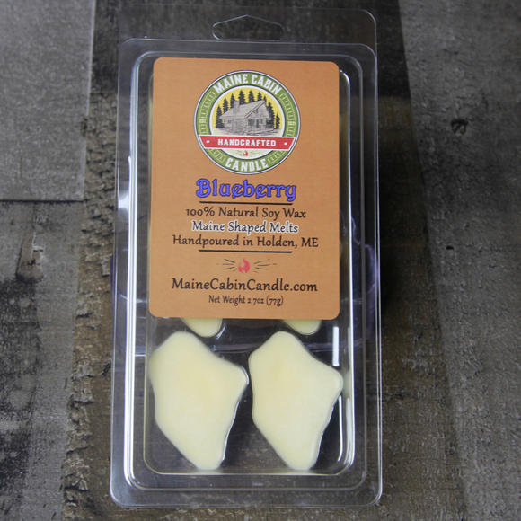 Maine Shaped Blueberry Soy Wax Melts